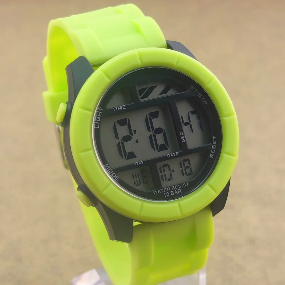 Для Мужчин's Спортивные часы Военная Униформа Часы светодиодный цифровой