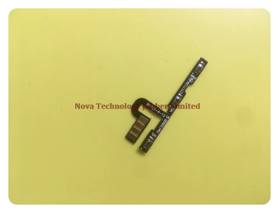 

Wyieno M6Note Switch on/off Volume Ribbon For Meizu M6 Note Power Button Flex Cable Replacement Parts + Tracking