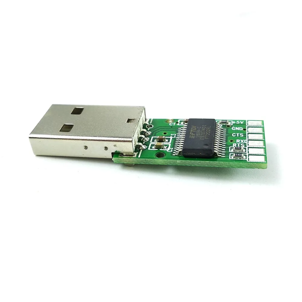Плата адаптера FTDI FT232 USB UART + 5 В/3,3 В, плата совместимая с ttl-232r-5v-pcb TTL 232R 3V3 PCB отладочный кабель, Комплект «сделай сам»