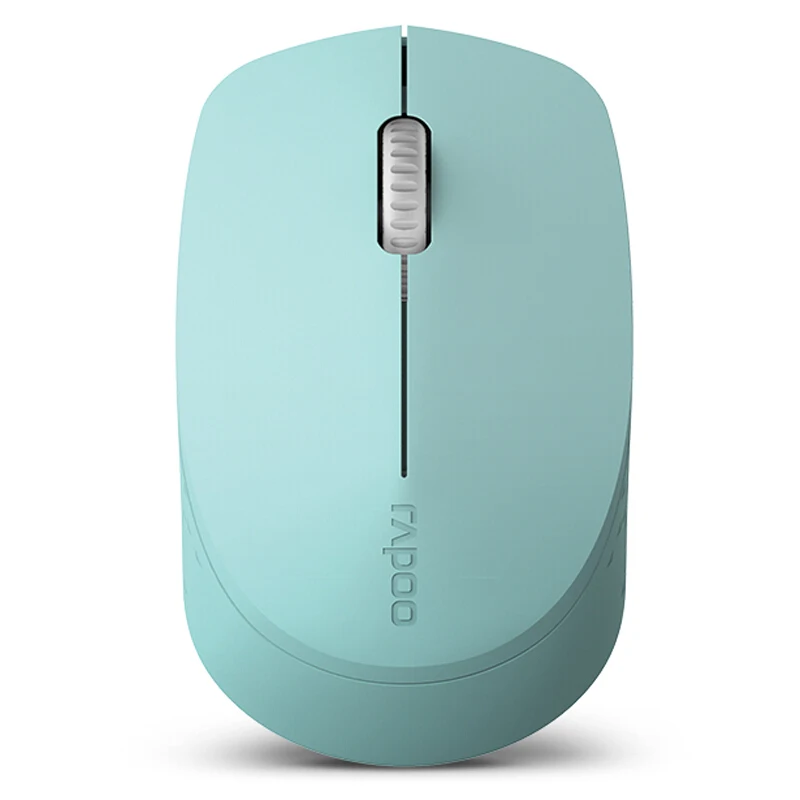 Green Rapoo M100 оригинальная многофункциональная беспроводная оптическая Бесшумная Bluetooth мышь с 1300 dpi Мини бесшумные мыши для Macbook PC - Цвет: Green