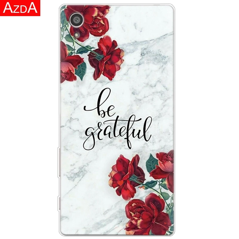 Роскошный Мраморный чехол для sony Xperia E5 L2 X XA XA1 XA2 Ultra Plus XZ XZ1 XZ2 XZ3 Z5 Compact Funda для Xperia 10 TPU цветочный чехол