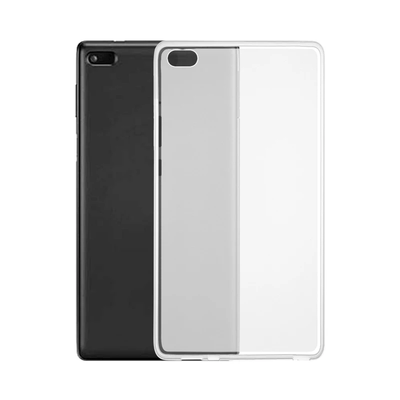 Чехол для планшета Lenovo Tab E8 TB 8304F силиконовый мягкий прозрачный чехол из ТПУ 8304