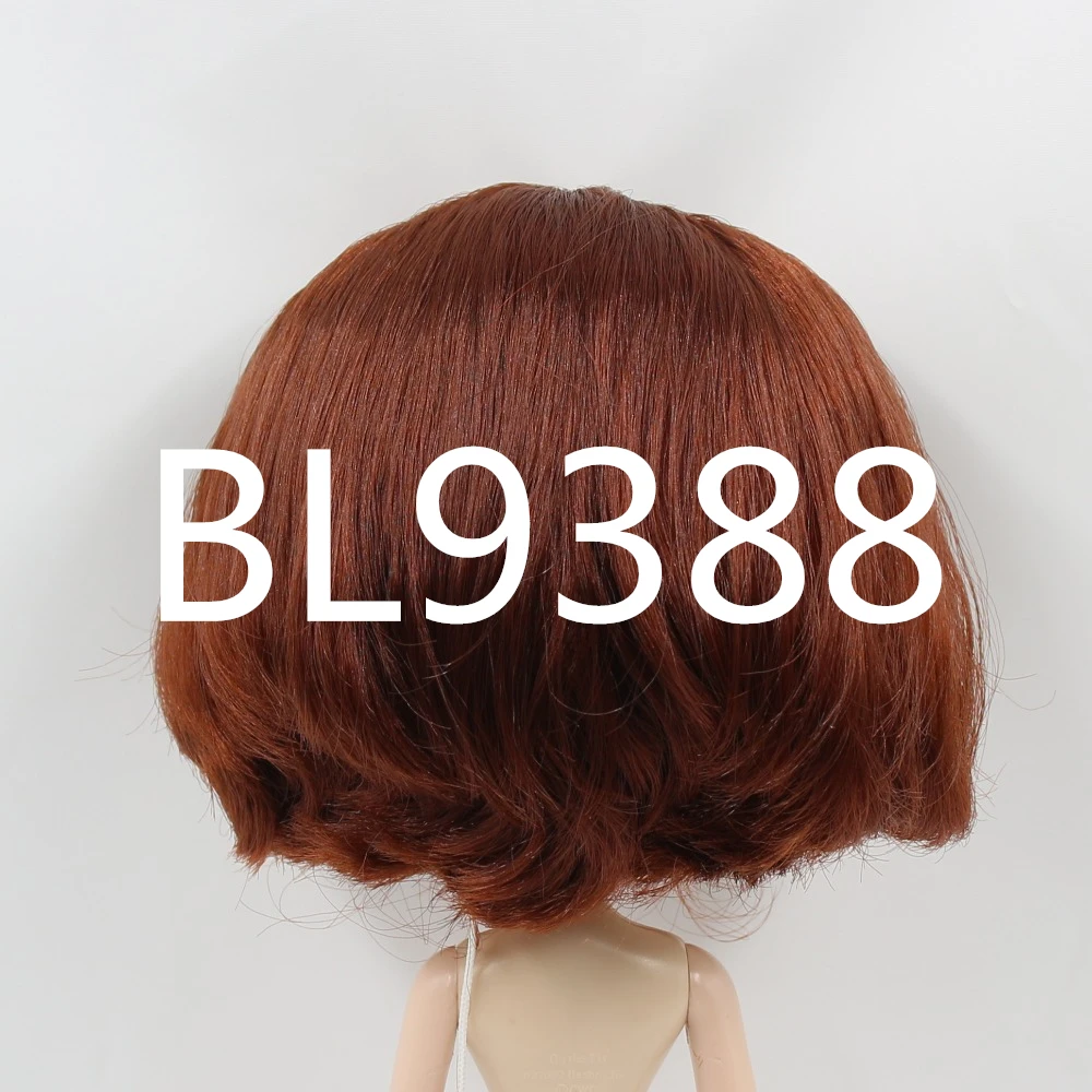 Blyth кукла ледяной парик только rbl головы и купол короткие волосы игрушка аксессуар для DIY на заказ