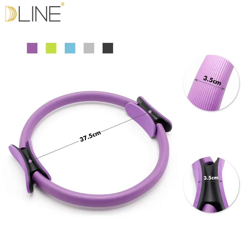 Yoga Pilates Ring for Muscle Exercise Kit Magic Circle Muscles Body Fitness Tool Dropship 5 Colors | Спорт и развлечения