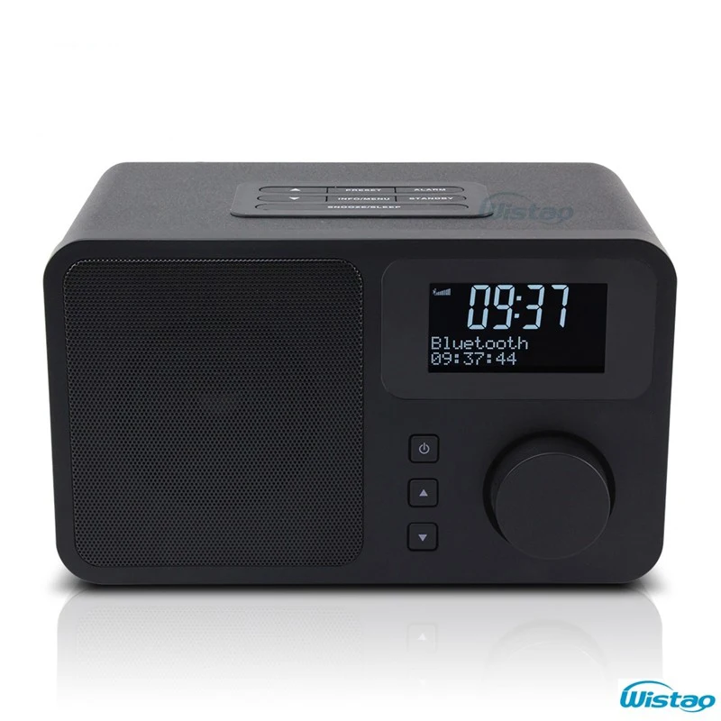 Цифровой радиоприемник DAB + FM Bluetooth динамик Повтор и будильник ЖК дисплей