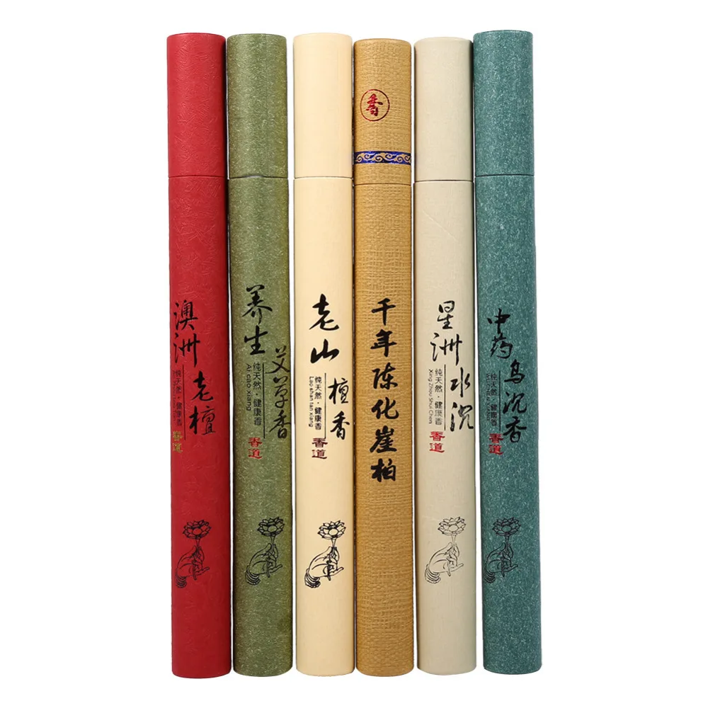 1x Портативный восточная Будда буддист ароматические палочки природа Ладан Щупы