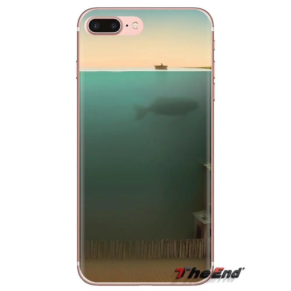 WALLPAPERS SURREAL ART Transparent Soft Shell Cases For Xiaomi Mi4 Mi5 Mi5S Mi6 Mi A1 A2 5X 6X 8 9 Lite SE Pro Max Mix 2 3 2S |