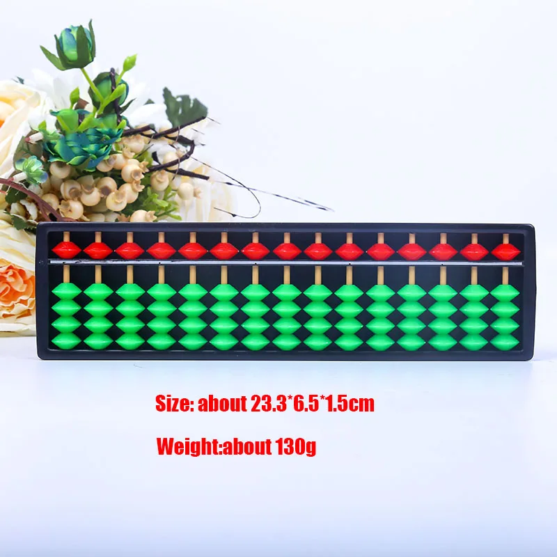 

Hot Sale Ancient Calculator Plastic Frame Classic Abacus Soroban Plastics Bead Toy Develop Kid's Mathematics Abacus Intelligence