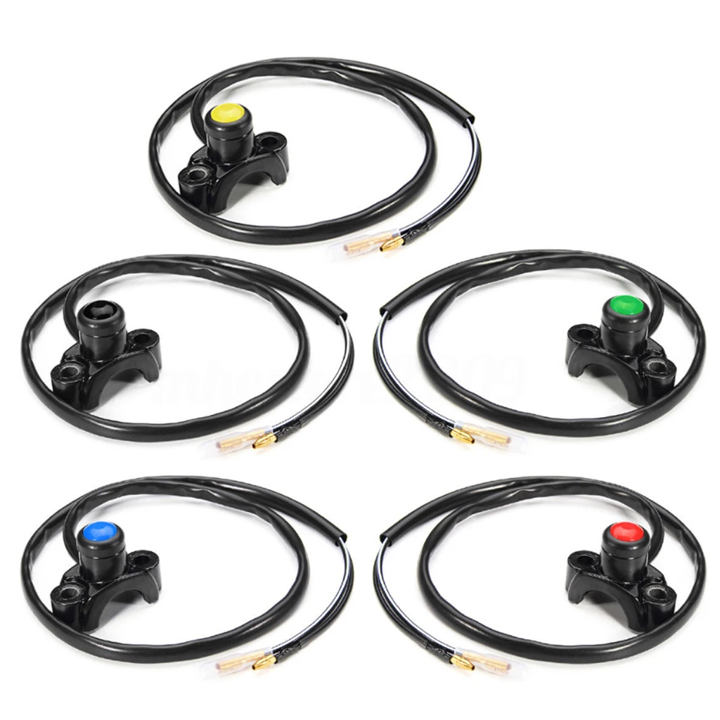 Мотоциклетный квадроцикл 22 мм переключатель на Руль двигателя кнопка запуска