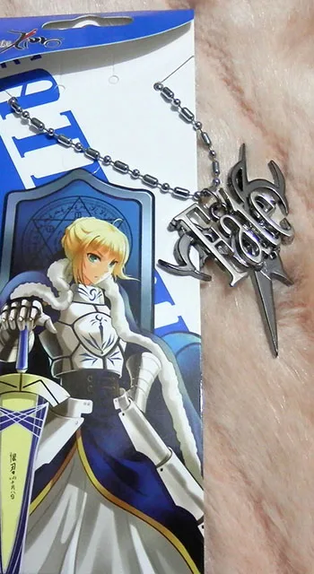 Аниме металлический брелок FATE Zero/stay Night Victory Ожерелье меч Высокое качество для