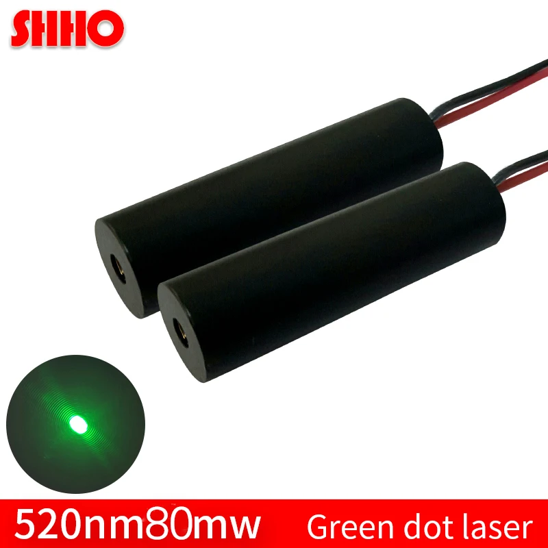Высокого качества 520nm 80 мВт зеленая точка лазерного модуля игра CS пистолетный