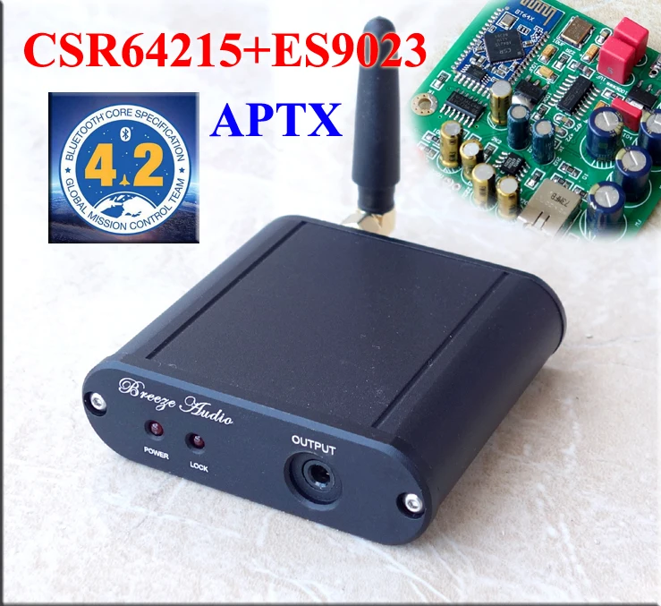 CSR6421 беспроводной Bluetooth 4 2 аудио декодер ES9023 независимый декодирование DAC