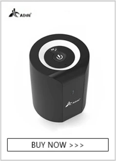 ADIN мини металлический 10 Вт Bluetooth вибрирующий динамик Громкая связь звонки NFC HIFI беспроводной сабвуфер 360 стерео бас телефон акустическая система для ПК