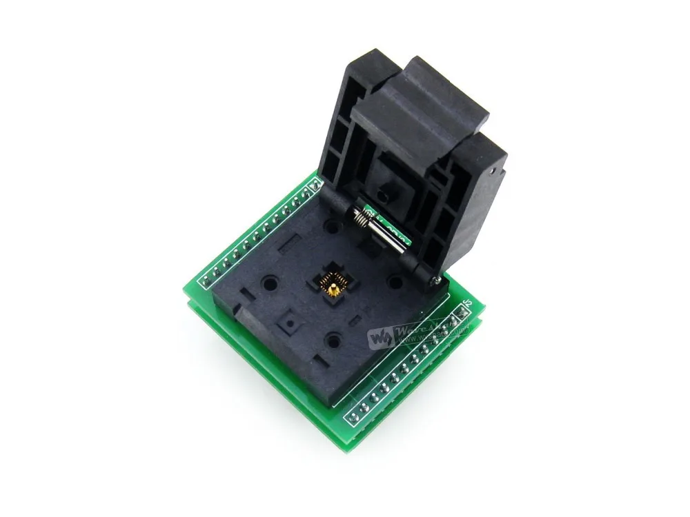 

QFN24 TO DIP24 (A) Enplas QFN24 MLF24 MLP24 QFN-24BT-0.5-01 IC Test Socket Adapter 0.5mm Pitch