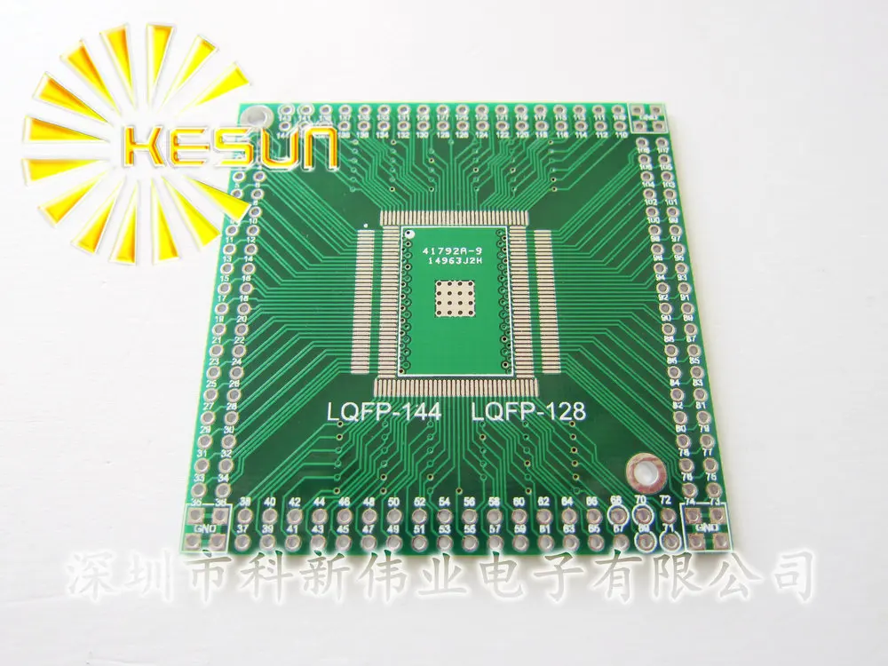 10 шт./лот QFP/EQFP/TQFP/LQFP144/LQFP128 SMD поворот DIP CPU широкий 0 5 мм Шаг IC адаптер
