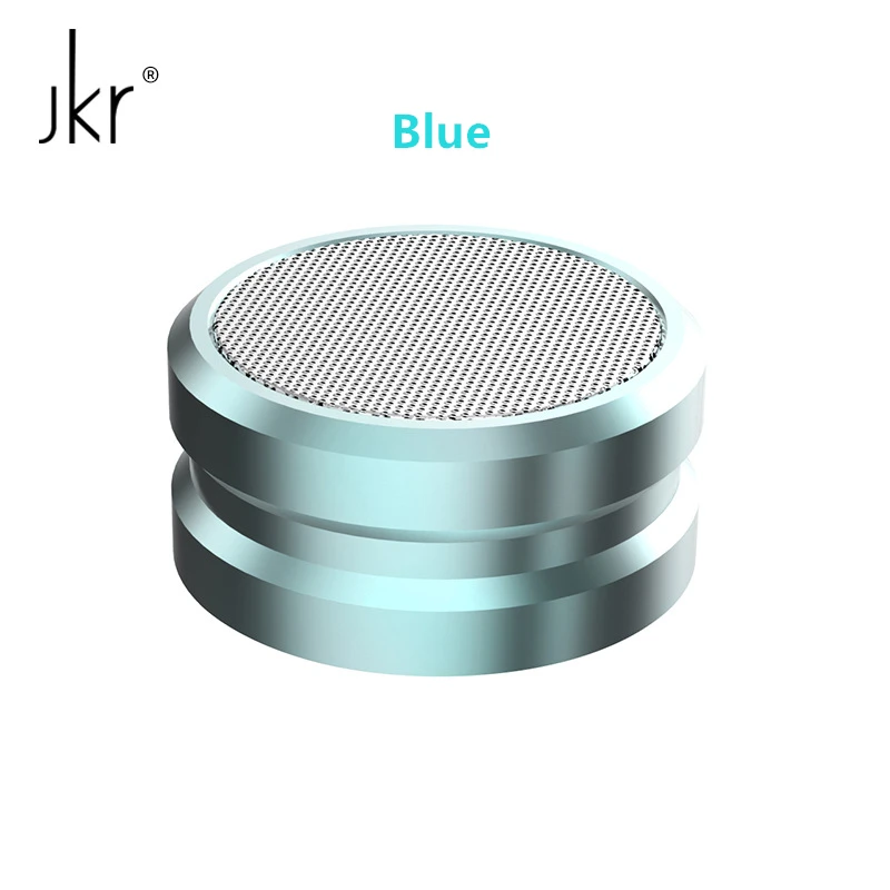 Blue Bluetooth динамик IPX7 водонепроницаемый Bluetooth V4.2 3d объемный беспроводной AUX маленький звук TWS Couplet сабвуфер динамик JKR-5 - Color: Blue