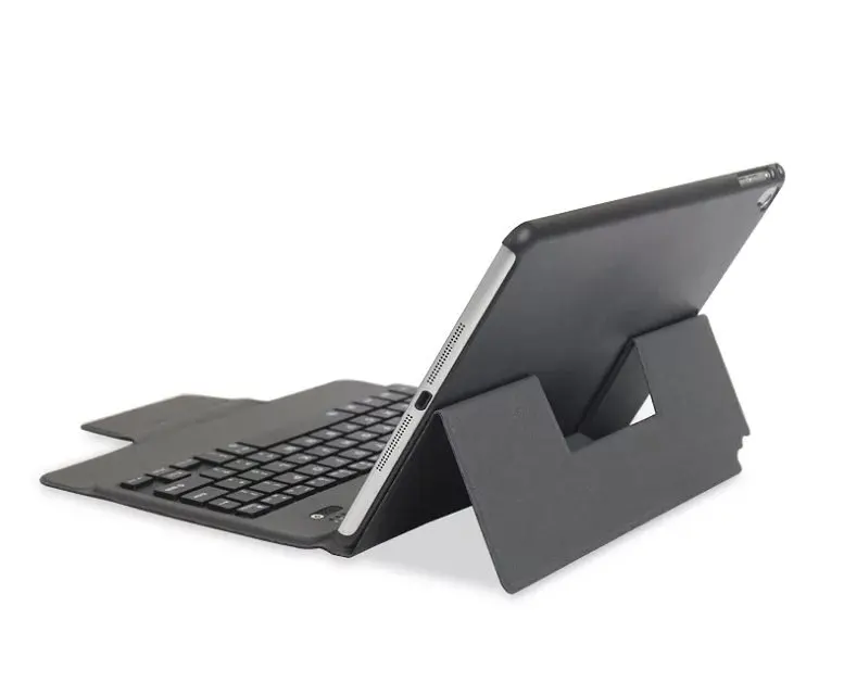 Встроенный тонкий беспроводной Bluetooth клавиатура чехол для Apple iPad 9,7 / 5th/6th A1822 A1823 A1893 A195 с пленкой