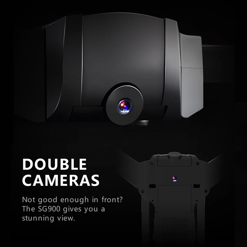 SG900 складной Профессиональный Дрон с двойной камерой 720P 4K Селфи Wi Fi FPV широкий