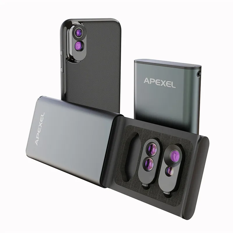 Applicable iphonex fisheye wide-angle macro distance increase mobile phone lens Taking pictures of external | Мобильные телефоны и