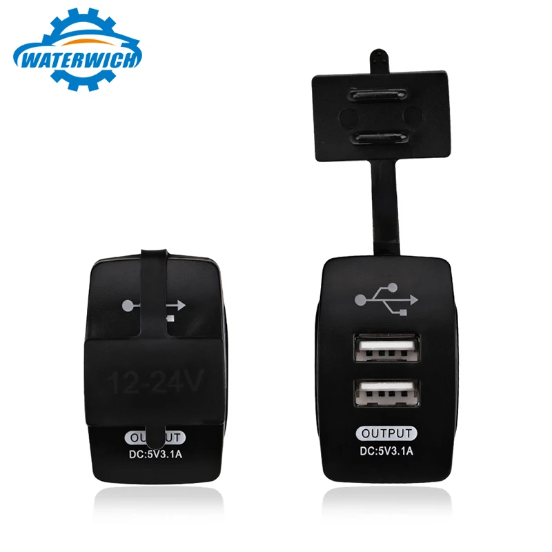 Автомобильное зарядное устройство с двумя USB разъемами 5 В 3 1 А|usb charger adapter|charger