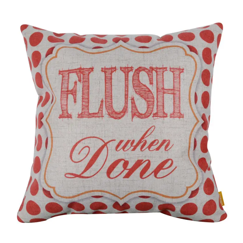 Бесплатная доставка LINKWELL 45x45 см льняные наволочки для подушек с надписью на тему