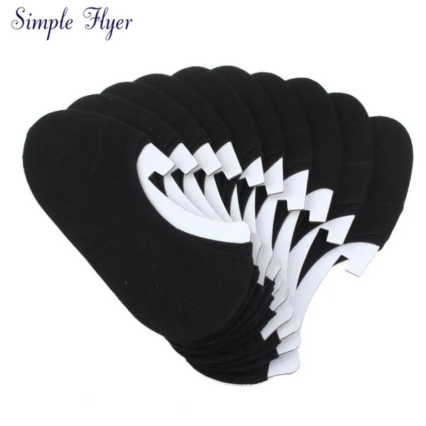 Носки тапочки SIF новые модные мужские носки 1 пара высококачественные невидимые