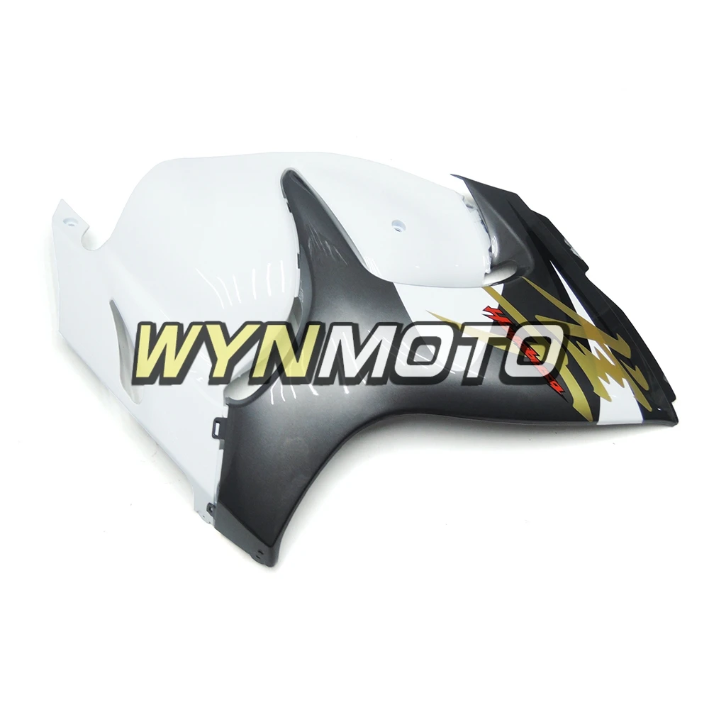 Белые Серые полностью из АБС Пластиковые обтекатели наборы для Suzuki GSXR1300 Hayabusa 2008 -