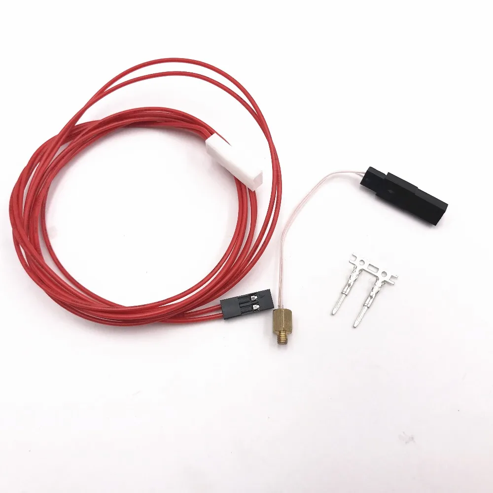 

Funssor M3 Stud NTC EPCOS B57560G1104F 100k Thermistor+ 1meter cable for V5 / V6 Hotend Extruder Reprap Prusa i3 3D Printer