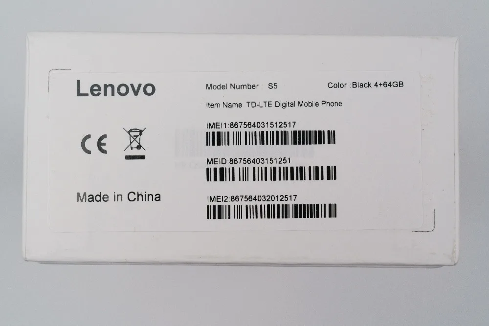 Мобильный телефон lenovo S5 K520 MetalBody ZUI 3,7 4G LTE 5," QHD 18:9 Восьмиядерный процессор Snapdragon 4G ram 64G rom двойная задняя камера