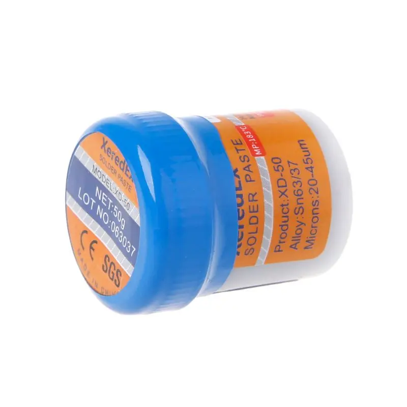 XD-50 Solder Paste Flux With Lead Phone BGA Rework Reflow SMT Soldering | Инструменты