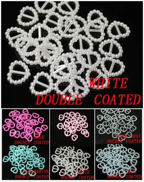 300 шт. оптовая продажа высокое качество 7 цветов Сердце жемчуг Пряжка Ползунок