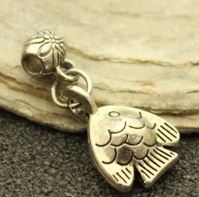 

Chinese Pure Copper Cute Fish DIY Hand-made Accessories Pendant Key Buckle Pendant Wealth Animal Statue