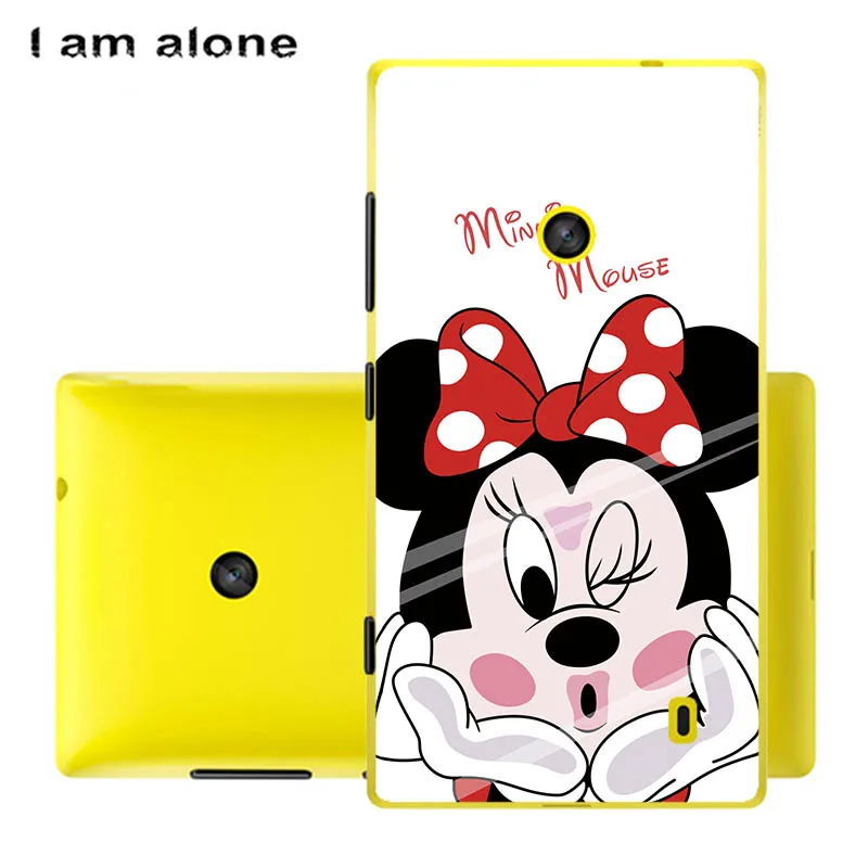 Чехлы для телефонов I am alone для microsoft Nokia Lumia 520 4,0 дюйма, мягкий ТПУ мобильный Модный Цветной чехол для Nokia 520 - Цвет: Soft TPU HH43