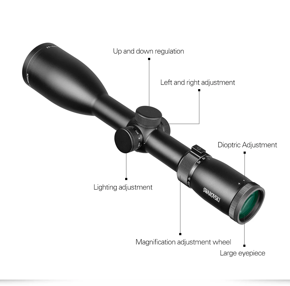 Swarovskl 2,5-15x56 IRZ3 прицел F15 красная точка сетка оптика охотничьи прицелы тактические прицелы снайперские прицелы