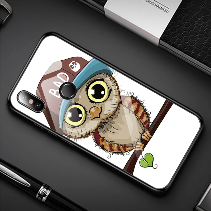 10 Стеклянный чехол для Xiao mi Red mi 6 Pro 6Pro Note 6 Pro Pocophone F1 mi 8 mi A2 Lite A1 7A 5 7 9 чехол противоударный чехол из закаленного стекла - Цвет: 10