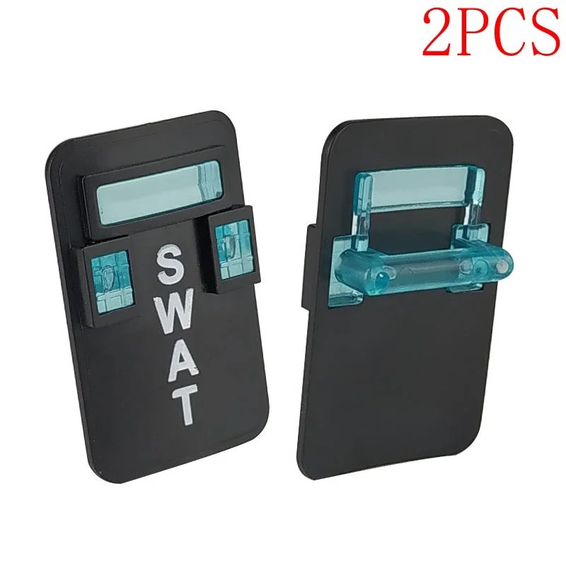 Блокировки блоки военный спецназ игрушечный щит пистолеты одной продажи