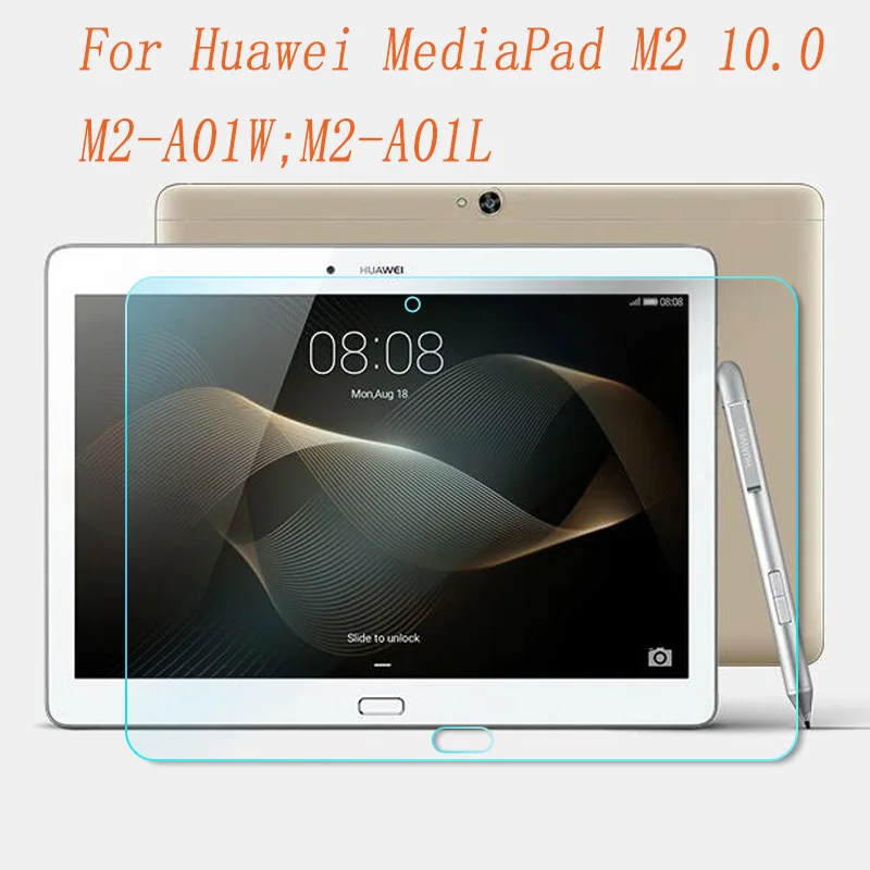 

Ultra Thin HD Tempered Glass for Huawei MediaPad M2 10.0 Screen Protector for Huawei MediaPad M2 10.0 Inch Tablet Glass Film 9H