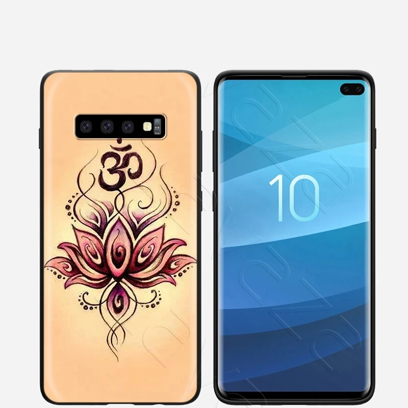 Lavaza Mandala Chakra Insist Yoga Case for Samsung Galaxy Note 10 Plus A10 A30 A40 A50 A70 M20 A20 A20S A10S A30S A50S |