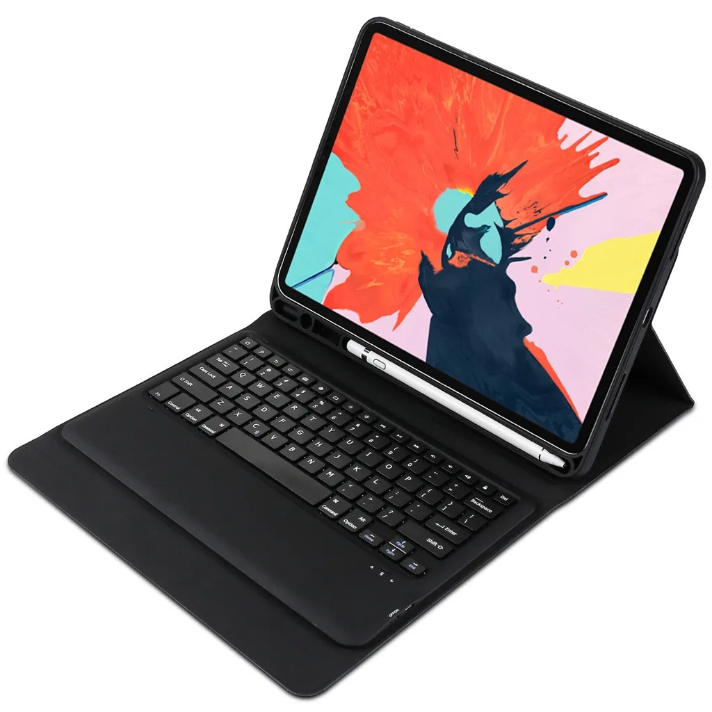 Беспроводная съемная Bluetooth клавиатура VOBERRY для Ipad Pro 12 9 дюйма Ультратонкий чехол