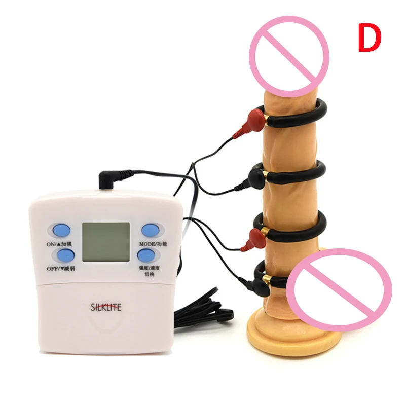 Электрические медицинские тематические игрушки Кольца для пениса мастурбация