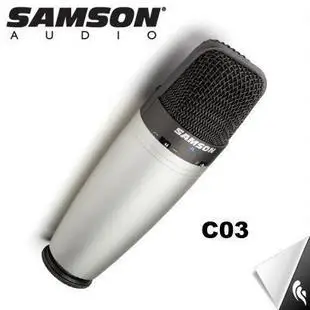 SAMSON C03 мульти-шаблон конденсаторный микрофон для записи вокала и акустического инструмента без чехол для переноски