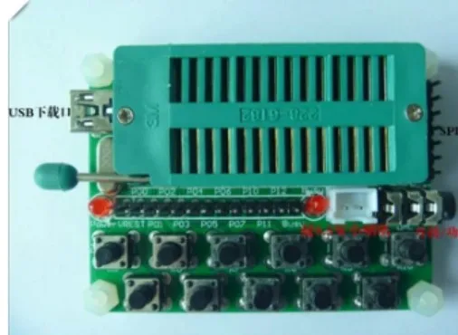 

Новый USB-программатор звукового модуля WT588D, тестер испытательной платы загрузчика