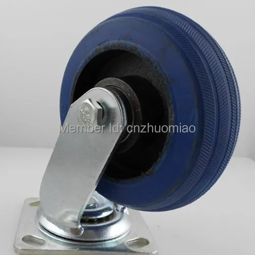 

4 pcs hot supply swivel heavy duty rubble scaffold caster wheel with brake