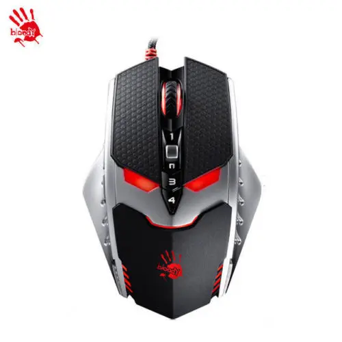 TL80 A4TECH кровавая PC Игры 9 кнопки лазерная Игровая USB Мышь проводной 8200 Точек на дюйм