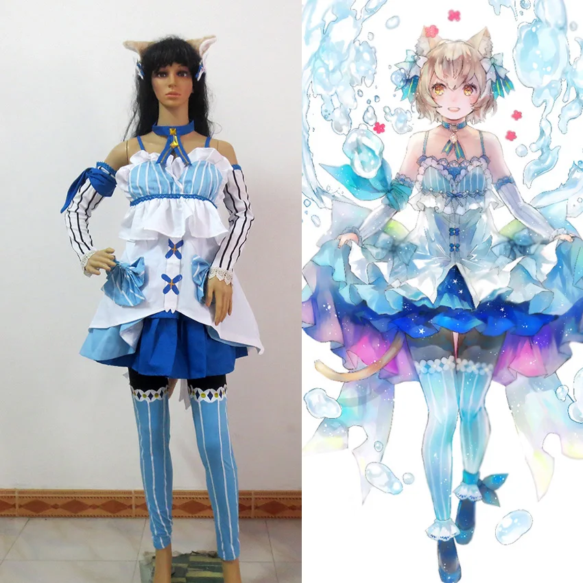 Фото Re ZERO Starting Life in Another World Felix Argyle Ferris Cat Re: Zero Kara Hajimeru Isekai Seikatsu женский комплект костюмов для косплея №1