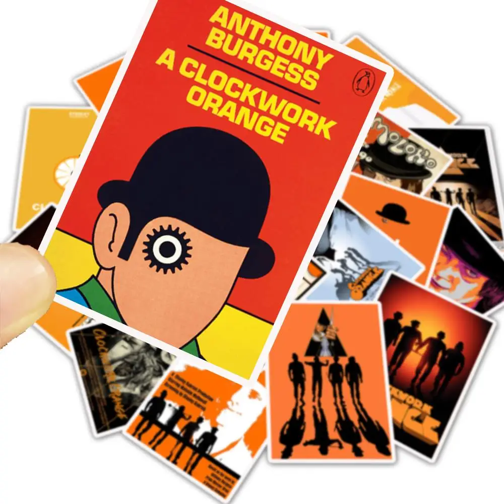 50 шт. классический фильм Сияющий/Назад в будущее/наклейки s для детской игрушки водонепроницаемый стикер для DIY чемодан ноутбука наклейки