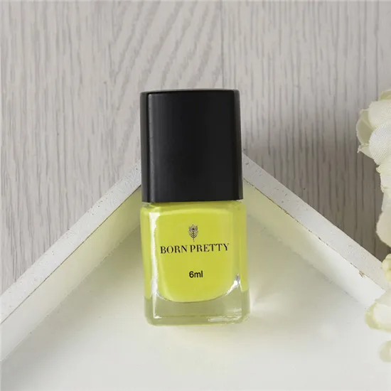 BORN PRETTY 1 бутылка 6 мл тиснение лак для ногтей пластины для печати лак для ногтей украшения 25 цветов - Цвет: Color 21