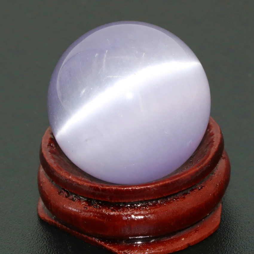 25 мм разноцветные шарики из опала и хрусталя 2 шт. оптом камень кошачий глаз