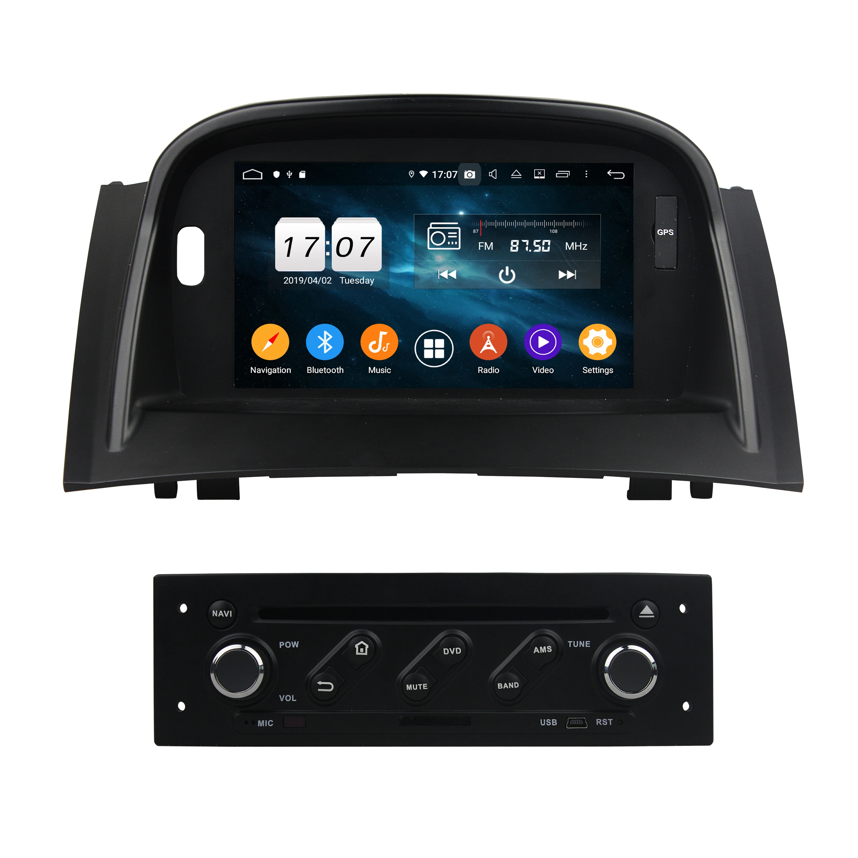 PX6 DSP 4gb+64gb Android 10 Car DVD Player Radio GPS WIFI Bluetooth 5.0 for Renault Megane II 2004 2005 2006 2007 2008 2009 | Автомобили и