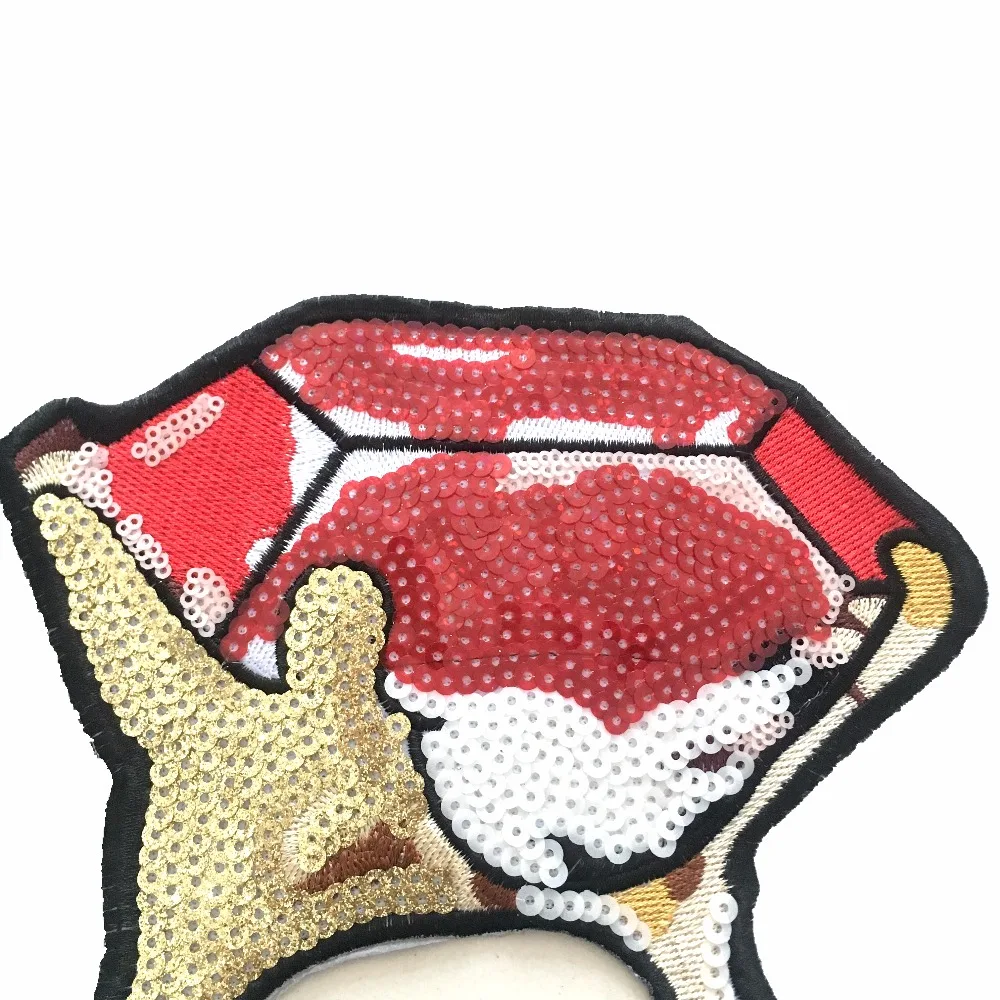 1 шт. патчи с кольцом и блестками 23 х18 см |